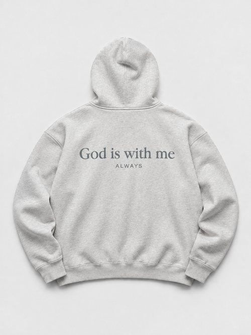 [Pre-Order] God Is With Me Always Hoodie