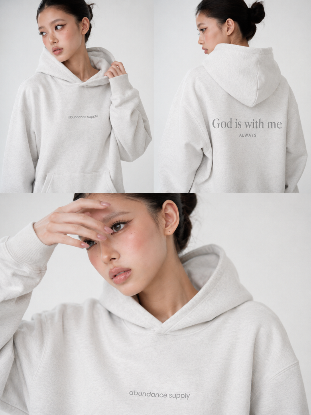 [Pre-Order] God Is With Me Always Hoodie